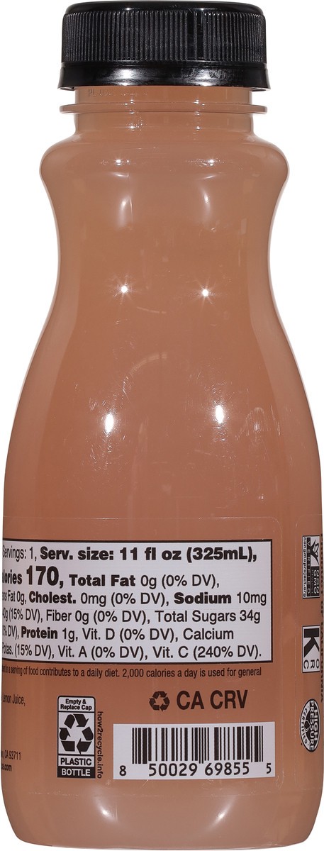 slide 14 of 14, Squeezed Juice Pink Lemonade with Pomegranate + Cucumber 11 fl oz, 11 fl oz