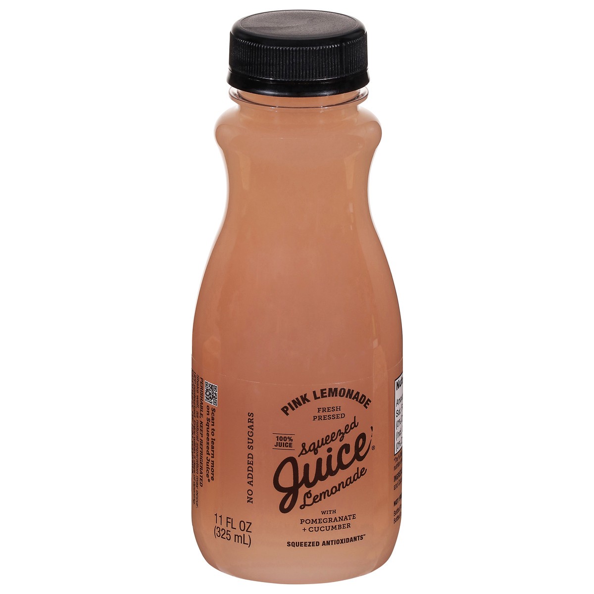 slide 11 of 14, Squeezed Juice Pink Lemonade with Pomegranate + Cucumber 11 fl oz, 11 fl oz
