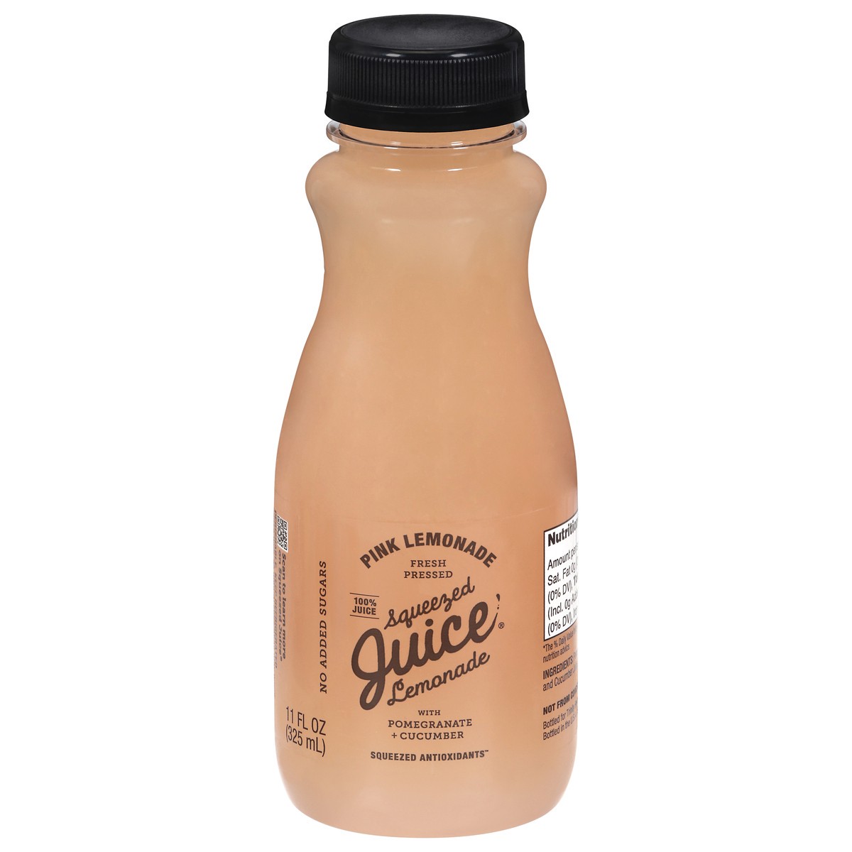 slide 1 of 14, Squeezed Juice Pink Lemonade with Pomegranate + Cucumber 11 fl oz, 11 fl oz