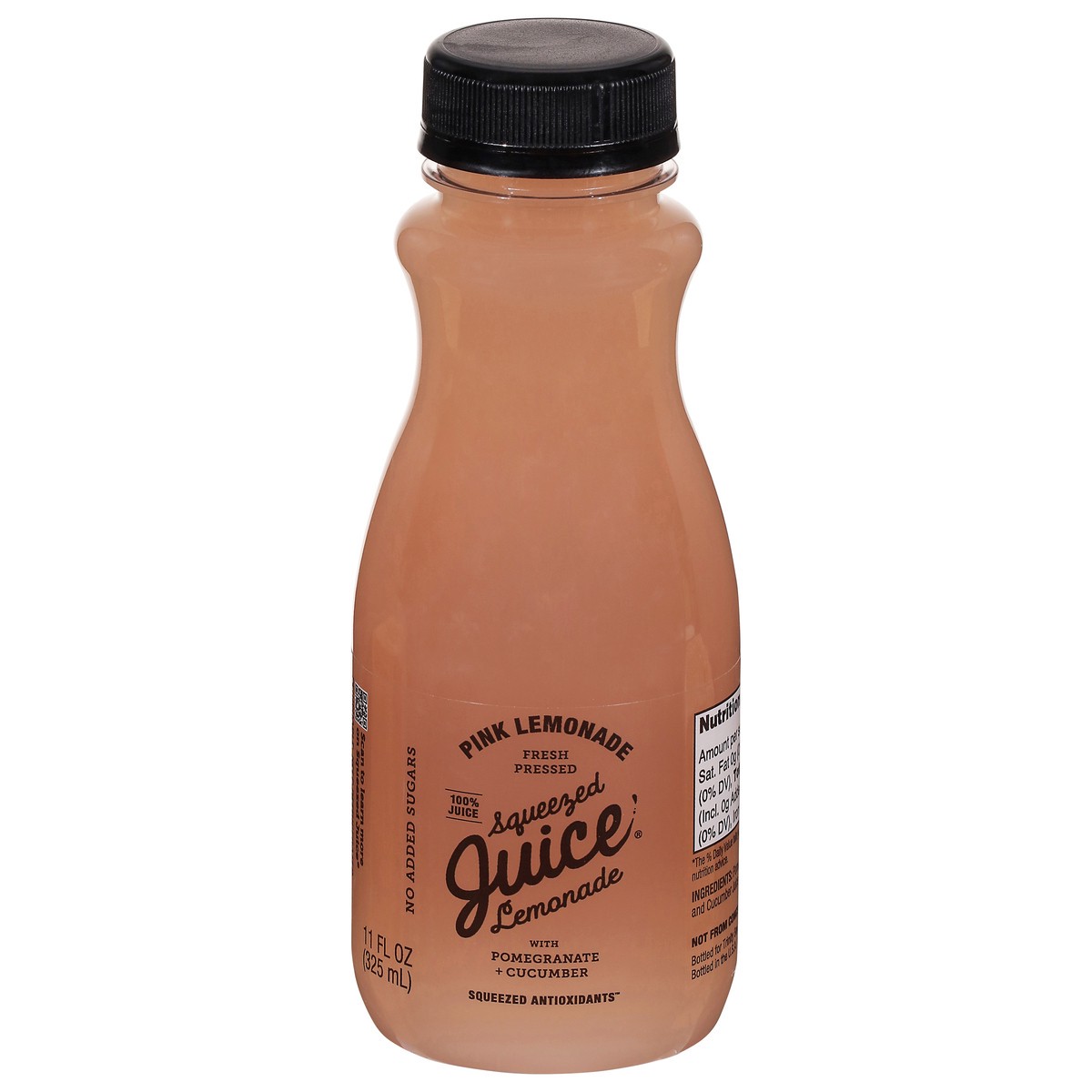 slide 3 of 14, Squeezed Juice Pink Lemonade with Pomegranate + Cucumber 11 fl oz, 11 fl oz