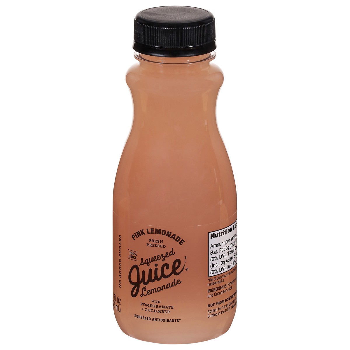 slide 13 of 14, Squeezed Juice Pink Lemonade with Pomegranate + Cucumber 11 fl oz, 11 fl oz