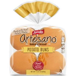 Sara Lee Artesano Potato Hamb Bun 16oz