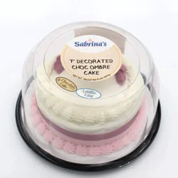 Sabrina Choc.decorated 7"