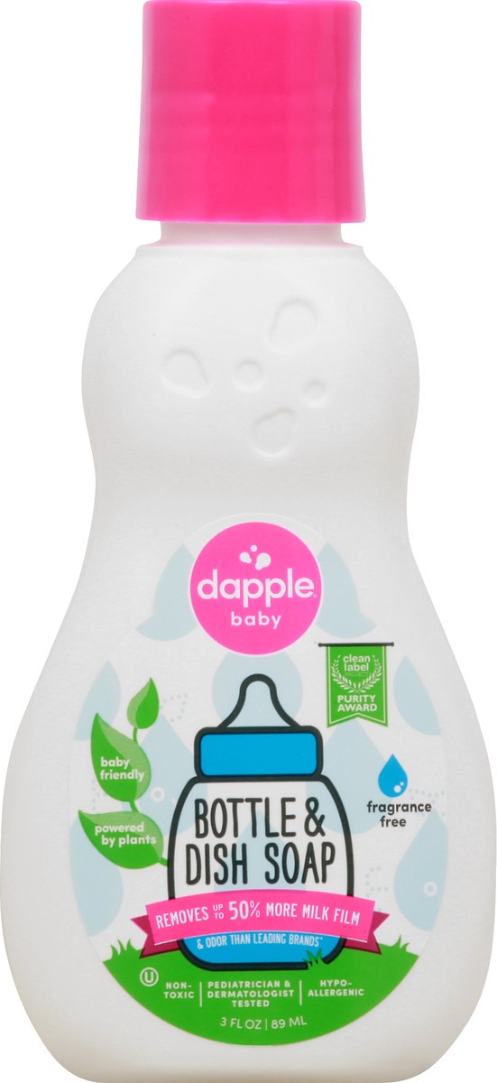 slide 5 of 12, Dapple Baby Baby Bottle & Dish Soap 3 oz, 3 oz