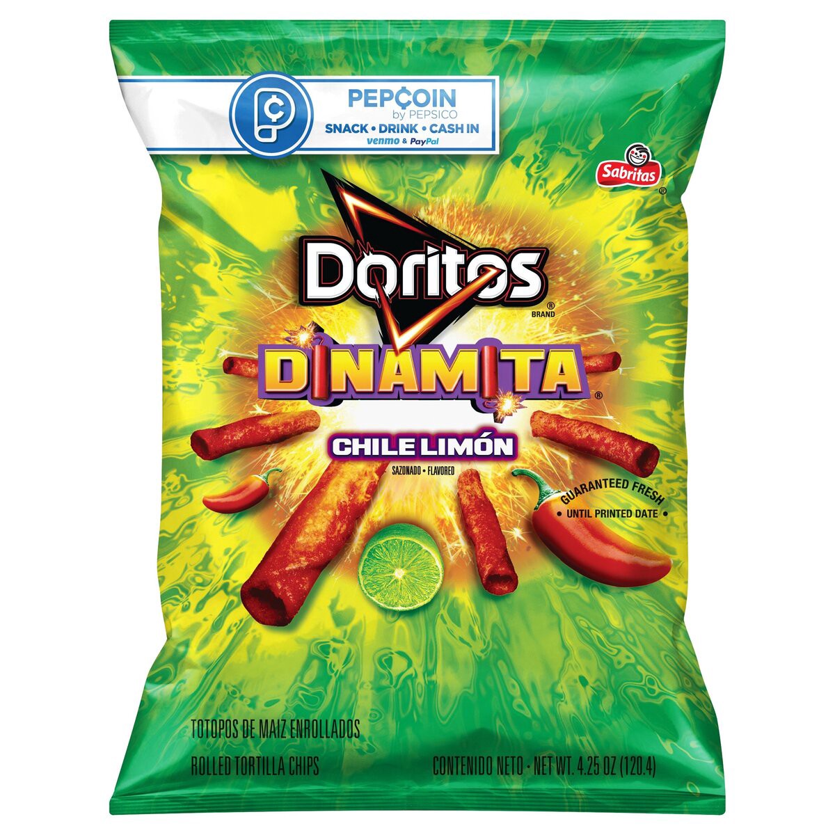 slide 2 of 6, Doritos Corn Snacks, 4.25 oz