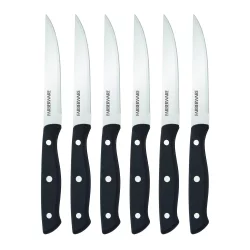 Farberware 6pc Triple Rivet Steak Knife Set