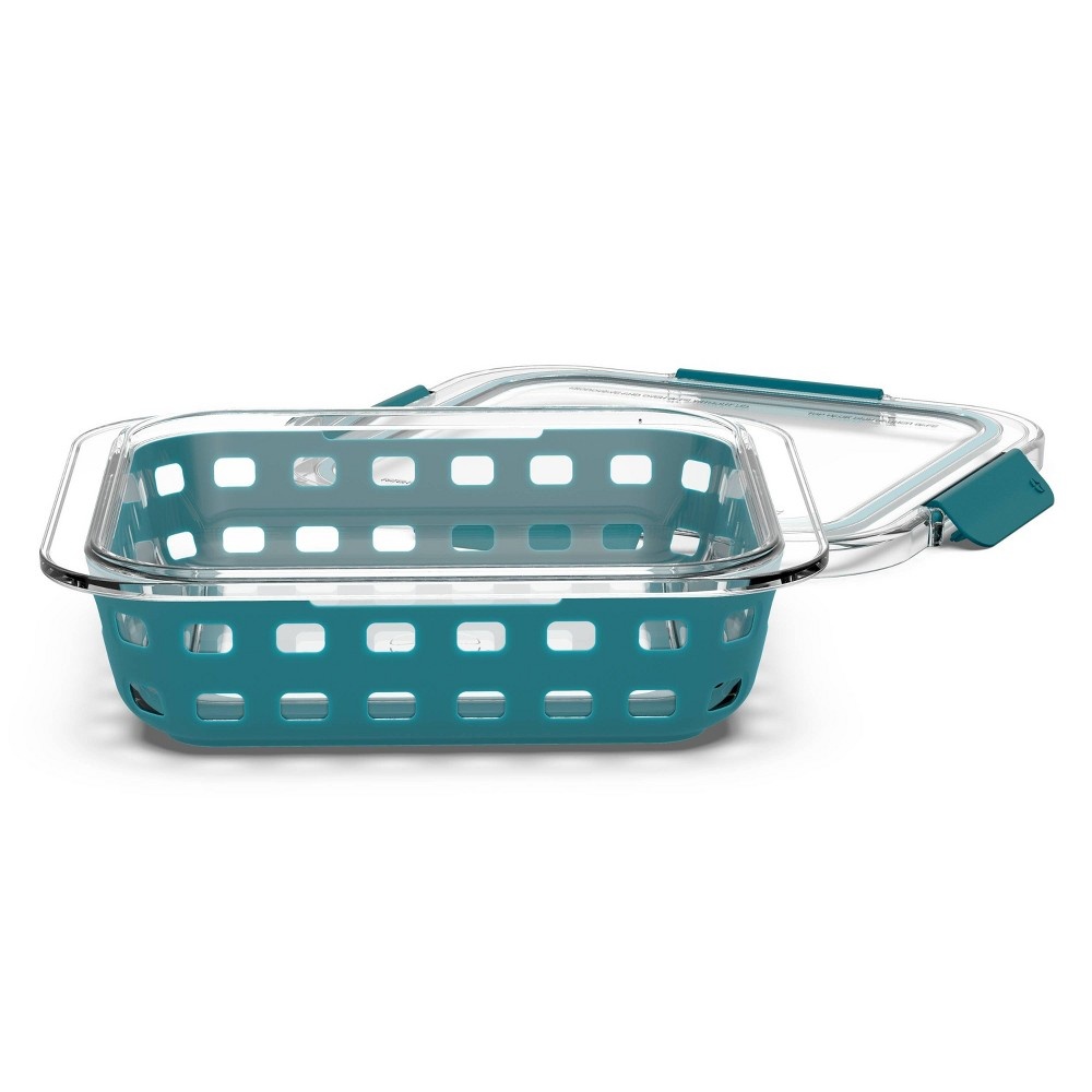 slide 3 of 4, Ello Baking Dish Teal, 8 in x 8 in