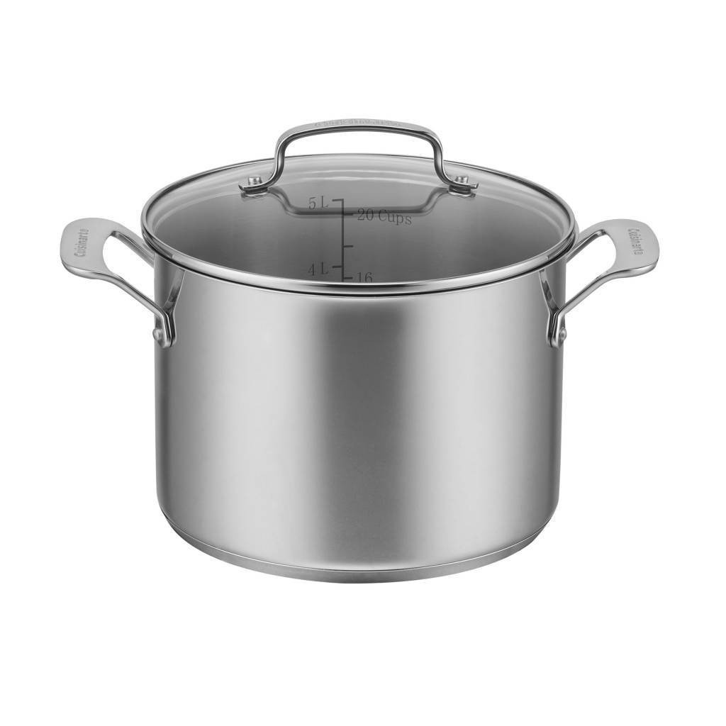 slide 1 of 4, Cuisinart 6qt Stainless Steel Stockpot with Cover - 8366-22, 6 qt