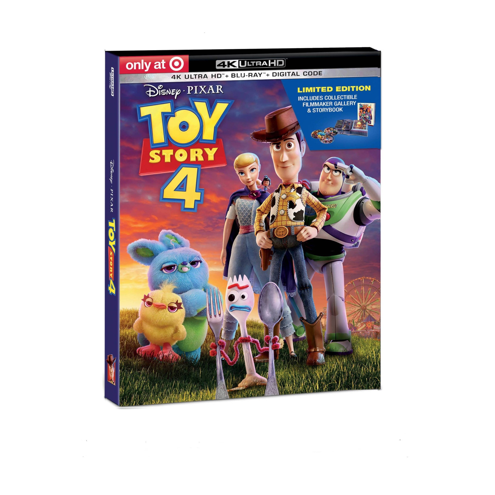 slide 1 of 4, Disney Toy Story 4 (Target Exclusive) (4K/UHD), 1 ct