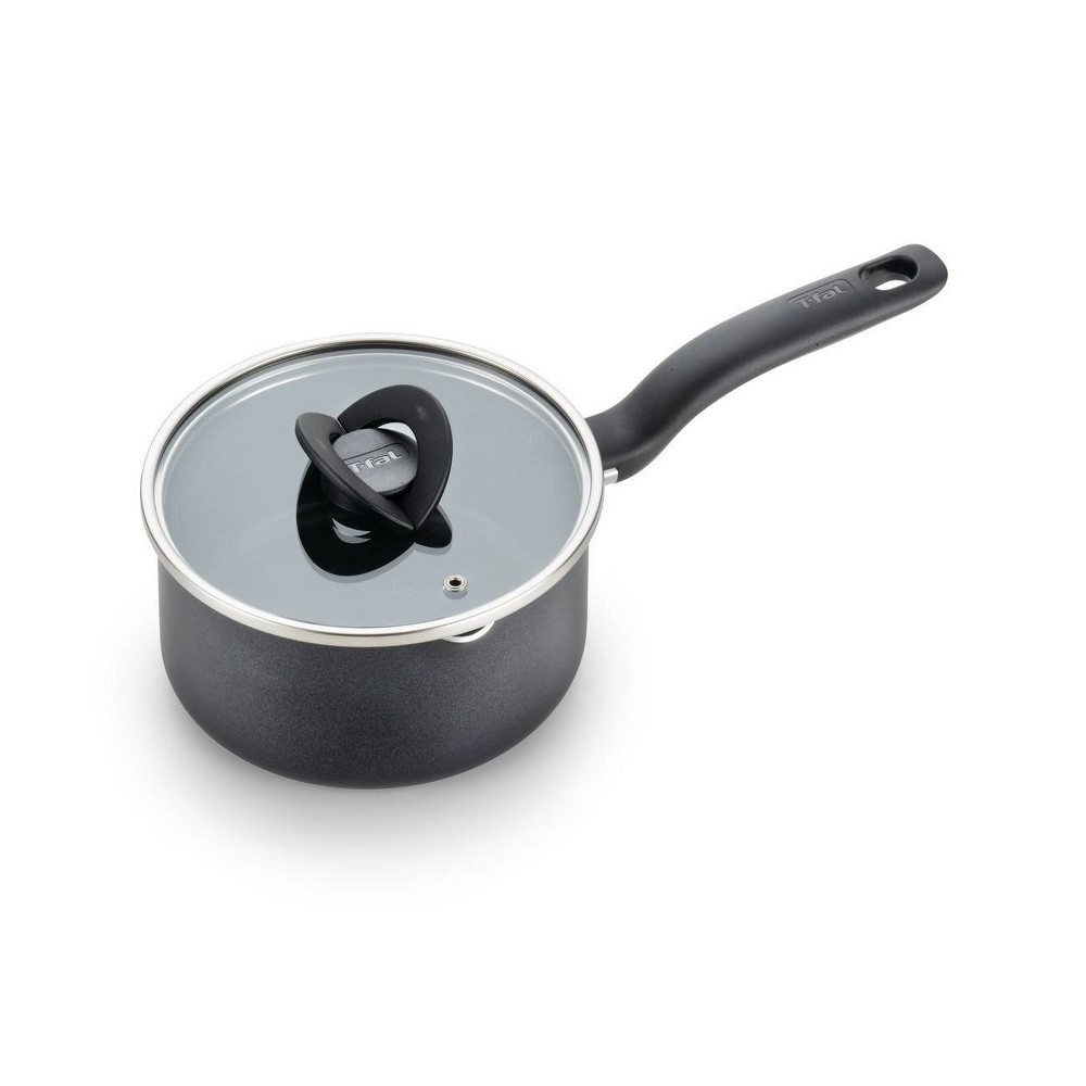 slide 6 of 10, T-fal Simple Stack Non Stick Cook Set Black, 10 ct