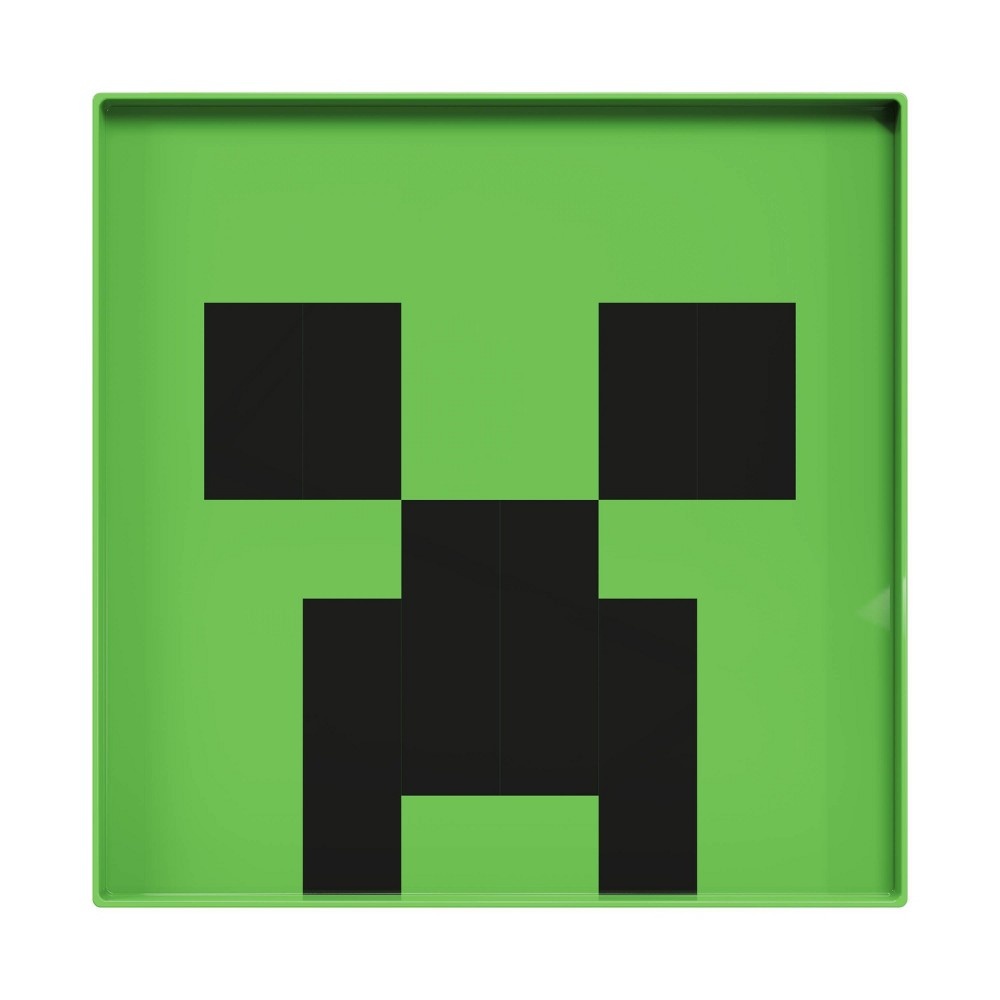 slide 3 of 5, Minecraft Melamine Dinnerware Set Green - Zak Designs, 3 ct