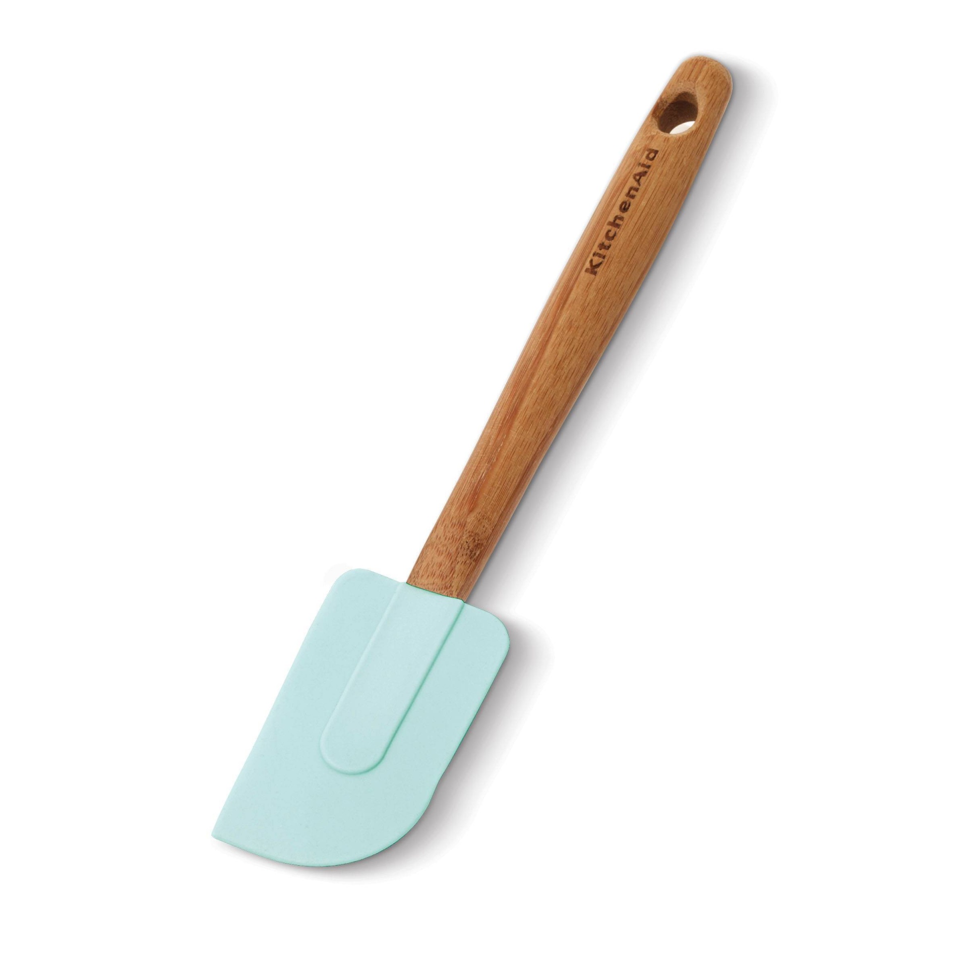 slide 1 of 1, KitchenAid Scraper Spatula Blue, 1 ct