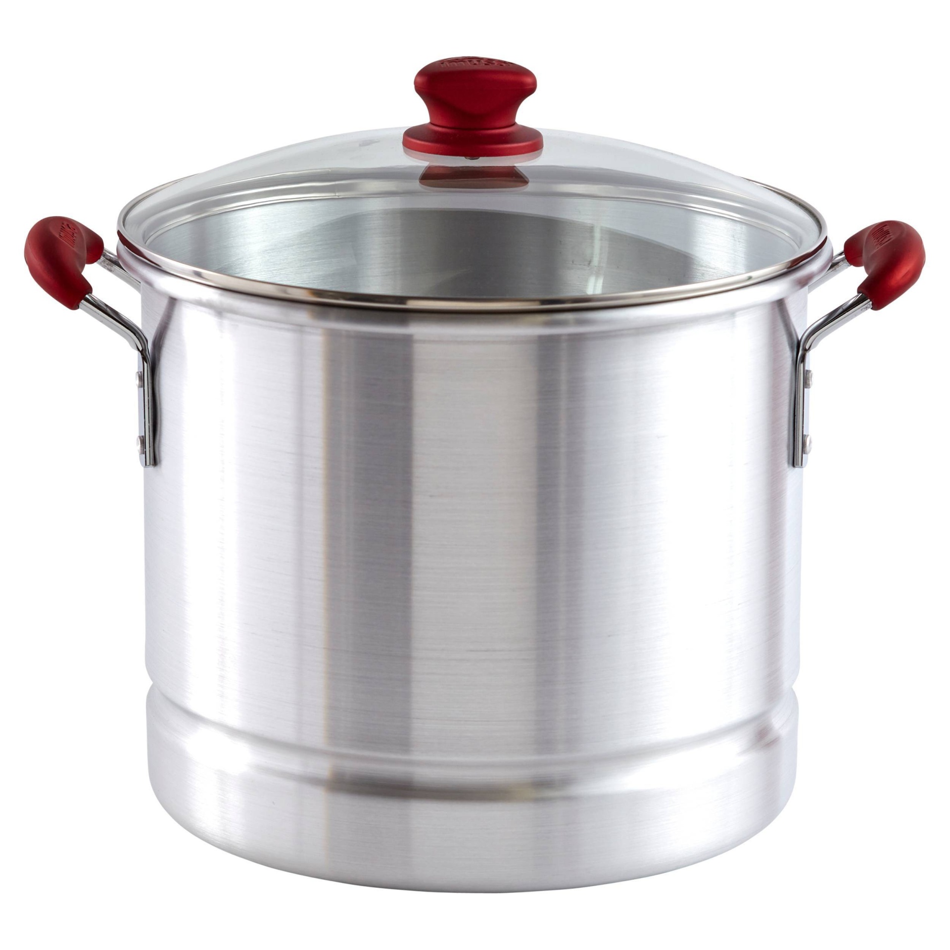 IMUSA Aluminum Sauce Pot with Lid - Silver, 8 qt - Metro Market