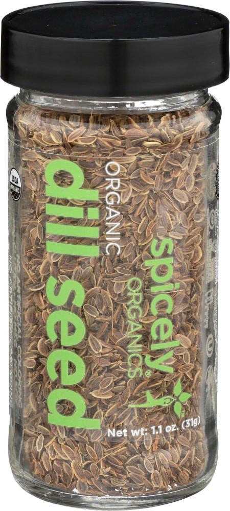 slide 1 of 2, Spicely Organic Spices Seed Dill 1.1 oz, 1.1 oz