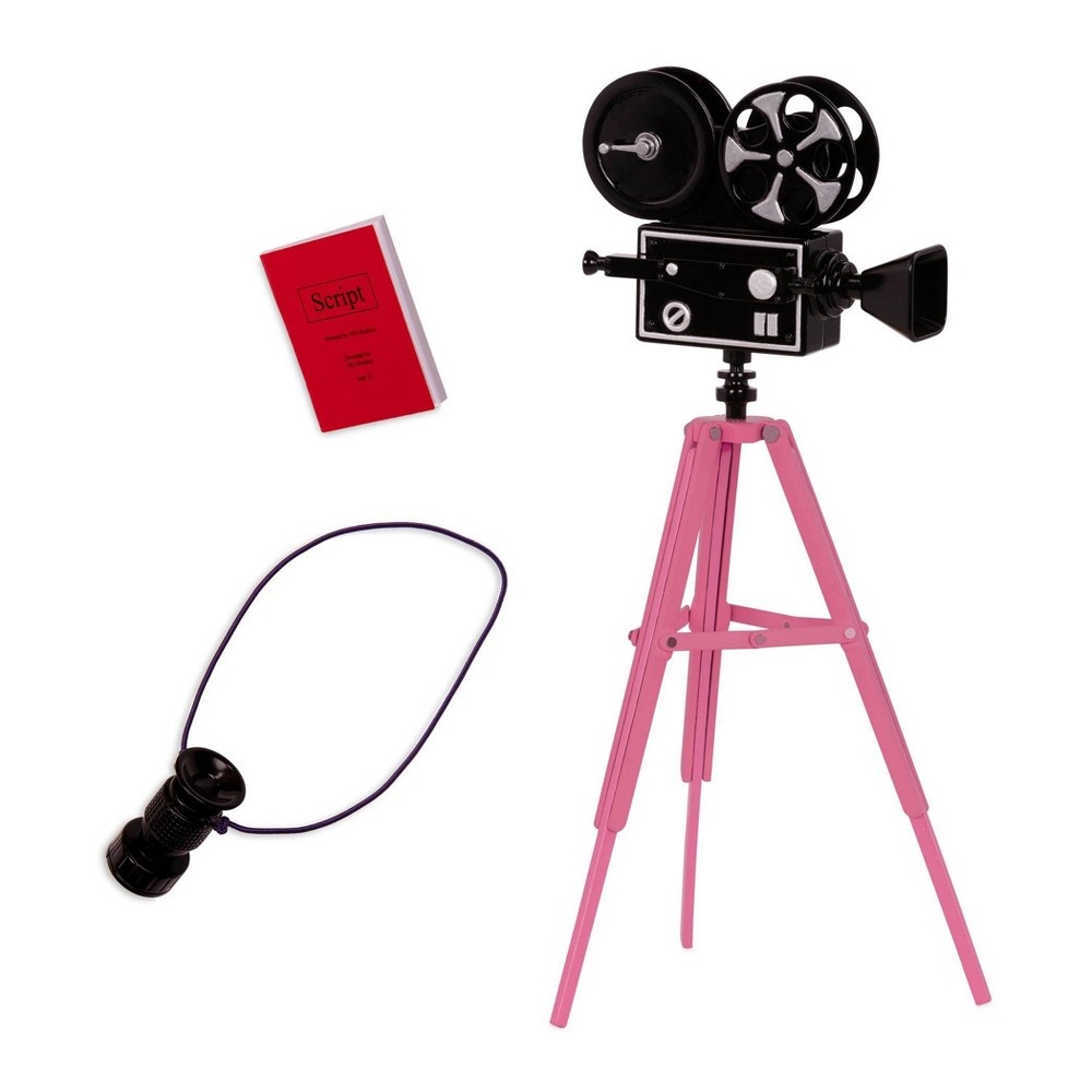 slide 3 of 4, Our Generation Diandrea with Camera Accessory 18" Movie Director Doll, 1 ct