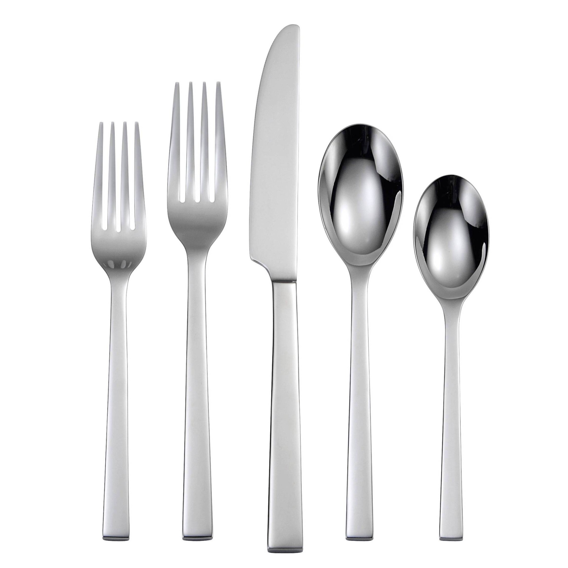 slide 1 of 1, Oneida Stainless Steel Chef's Table Silverware Set, 20 ct