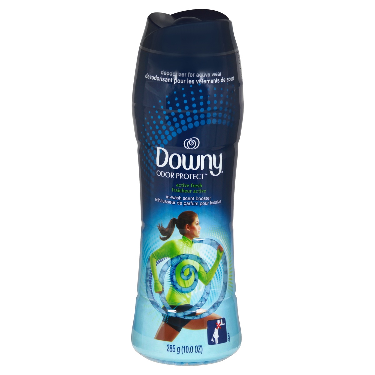 slide 1 of 1, Downy Odor Protect Active Fresh In-Wash Scent Booster, 10 oz