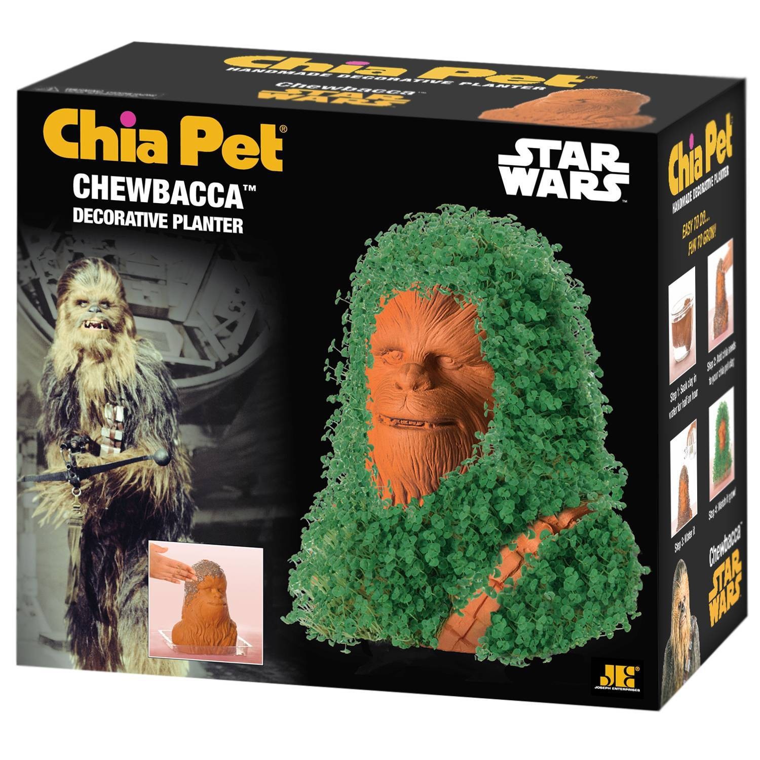 slide 1 of 1, As Seen on TV Chia Pet Star Wars Chewbacca, 1 ct