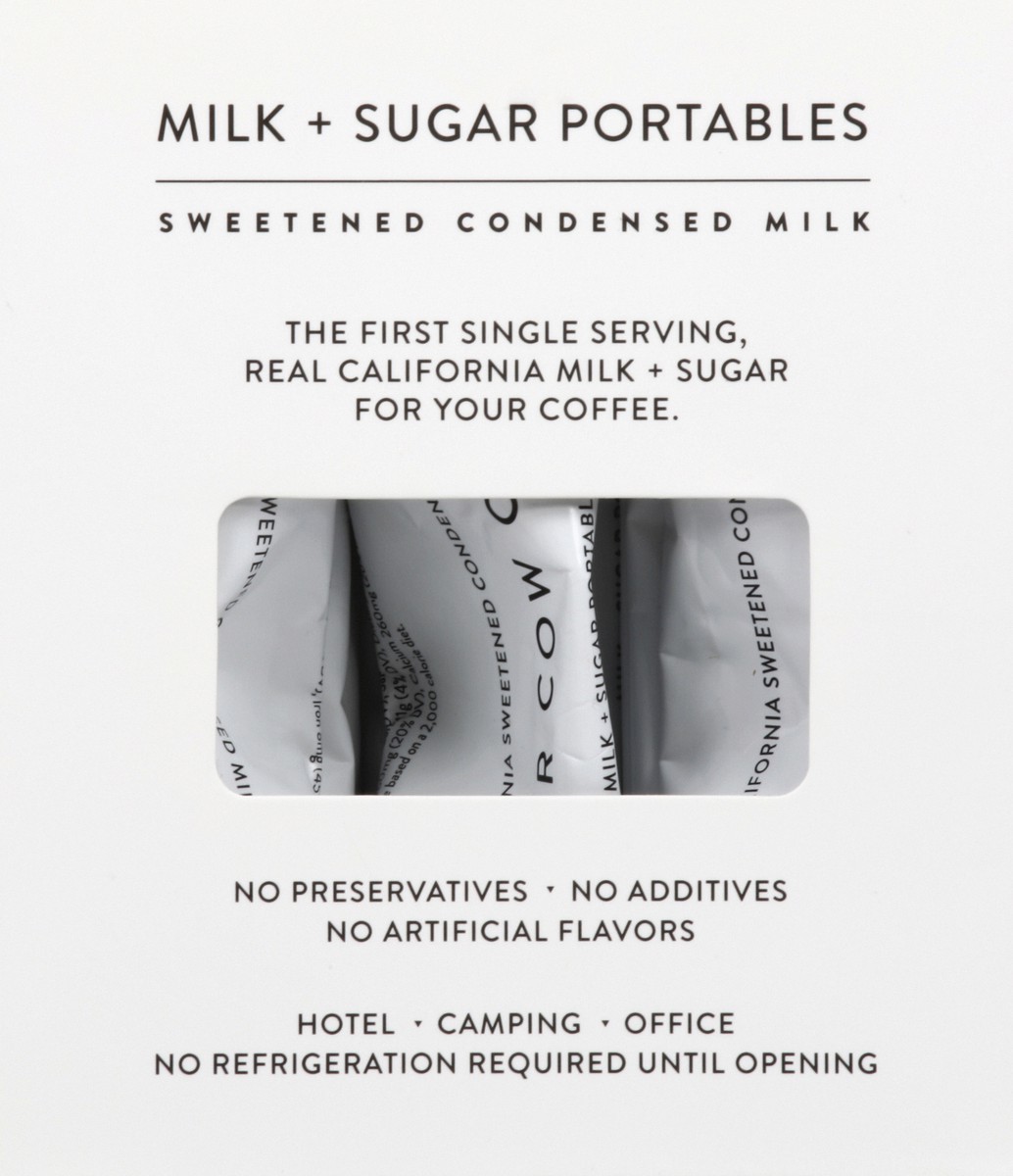 slide 1 of 5, Copper Cow Coffee Milk + Sugar Portables 8 ea, 8 ct