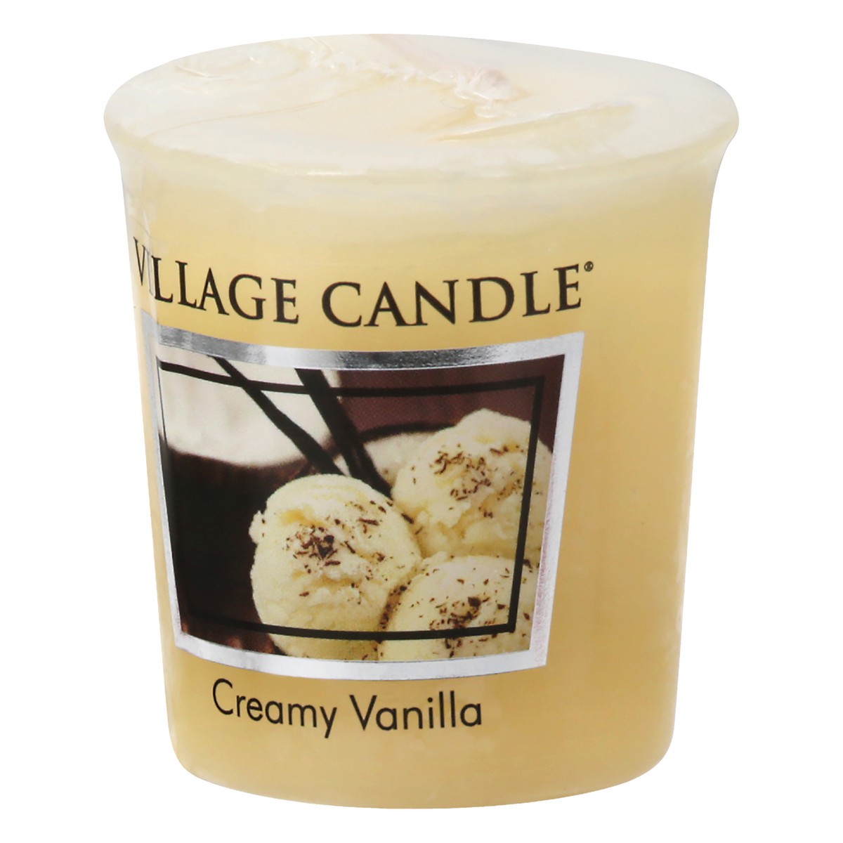 slide 7 of 10, Village Candle Creamy Vanilla Votive Candle, 1 ct