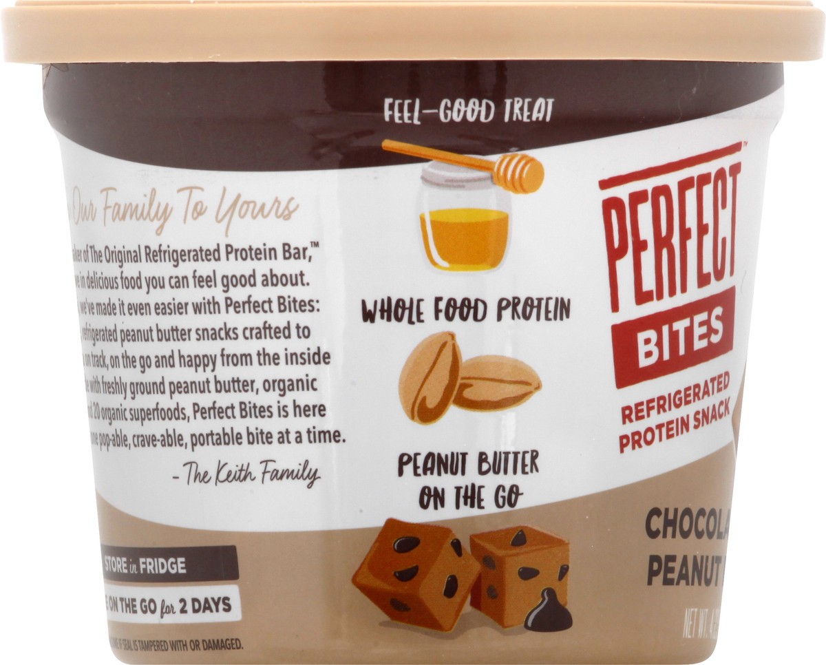 slide 4 of 13, Perfect Bites Refrigerated Chocolate Chip Peanut Butter Protein Snacks 4.23 oz, 4.23 oz