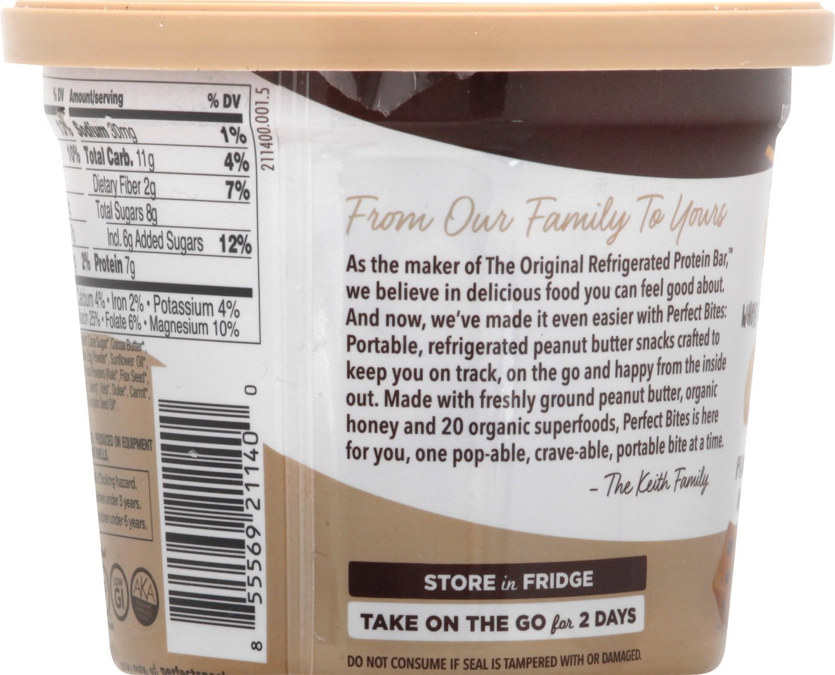 slide 6 of 13, Perfect Bites Refrigerated Chocolate Chip Peanut Butter Protein Snacks 4.23 oz, 4.23 oz