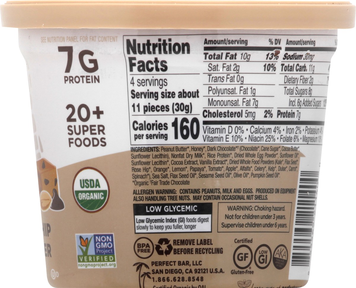 slide 10 of 13, Perfect Bites Refrigerated Chocolate Chip Peanut Butter Protein Snacks 4.23 oz, 4.23 oz