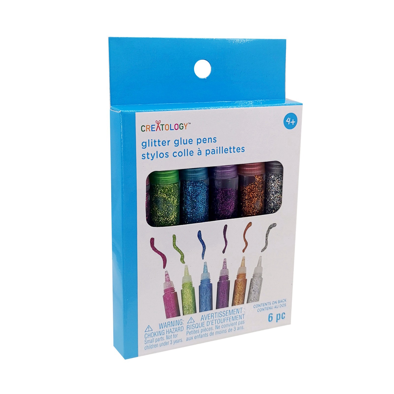 slide 4 of 4, Bright Glitter Pens By Creatology, 0.3 fl oz