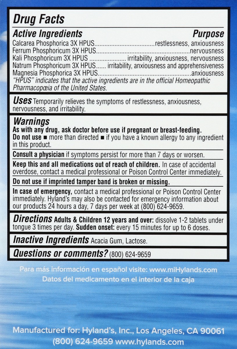 slide 6 of 6, Hyland's Calm Tablets, 50 ct