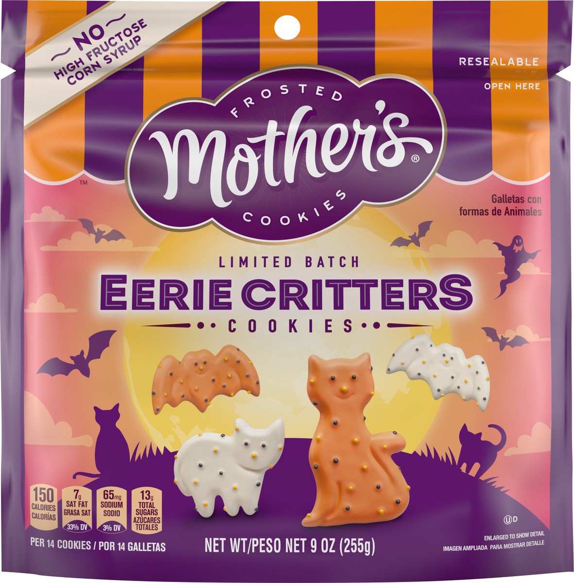 slide 1 of 13, Mother's Mothers 06940 F0694022 MT Halloween Bats-Cats 9oz DOY Halloween 9oz No PMT_3D Keebleer_CCC, 9 oz