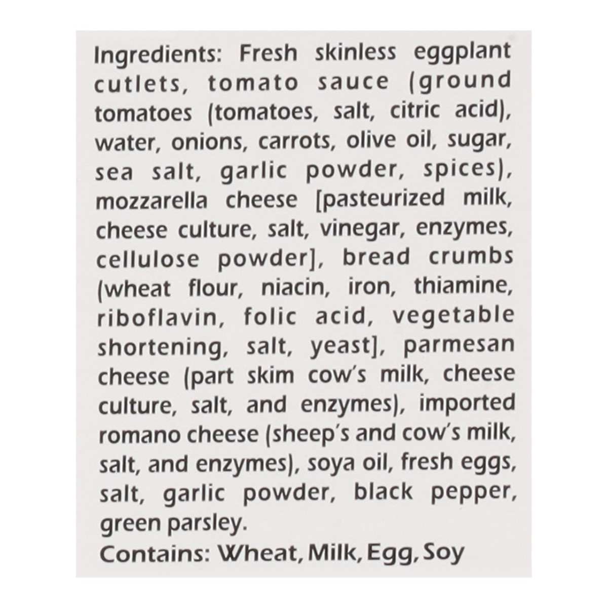 slide 12 of 14, Alfredo Eggplant Parmesan 24 oz, 24 oz