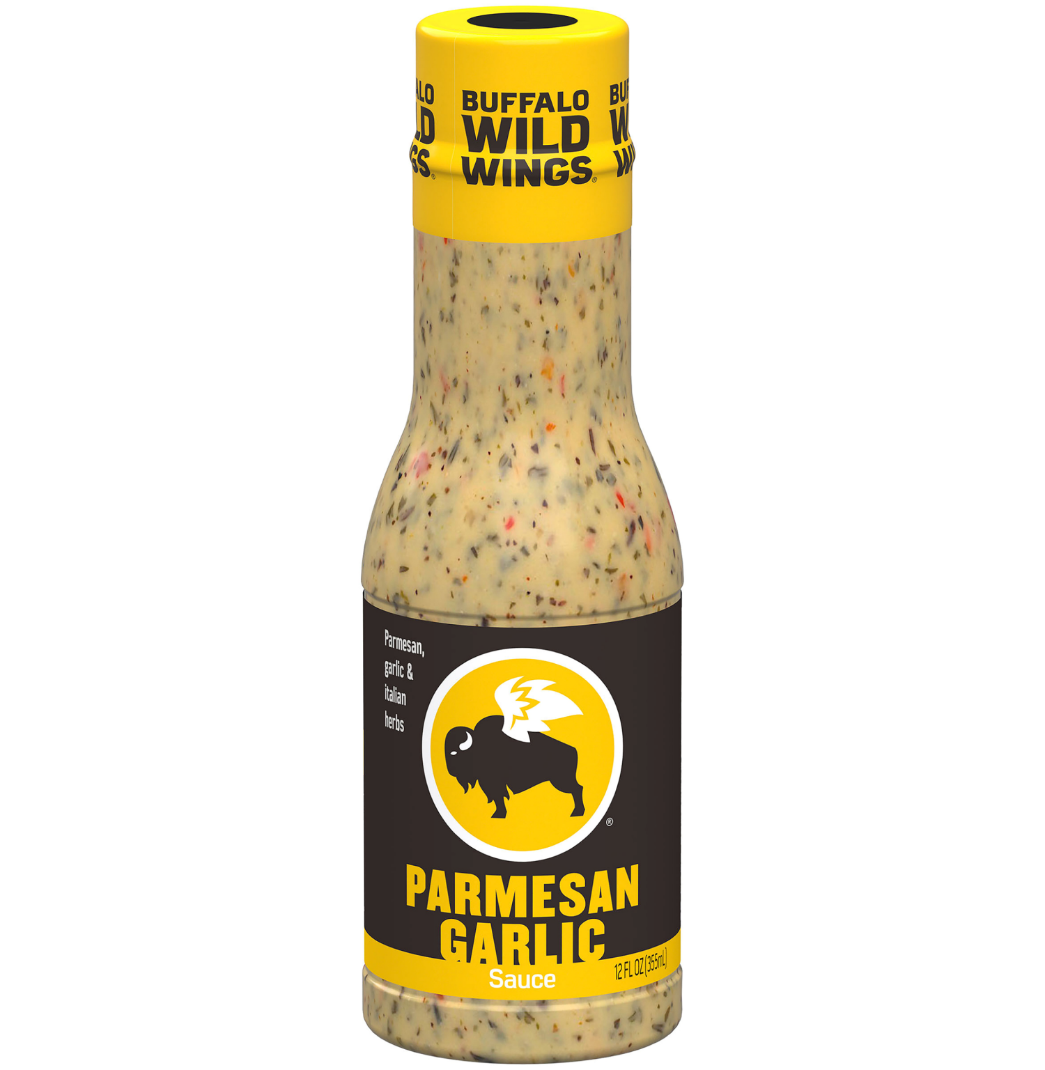 slide 1 of 2, Buffalo Wild Wings Sauce, Parmesan Garlic, 12 fl oz
