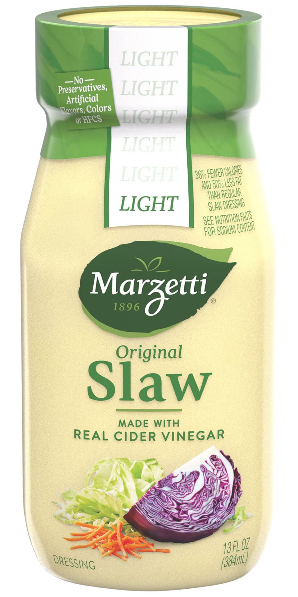 slide 1 of 4, Marzetti Light Original Slaw Dressing 13 fl oz, 13 fl oz