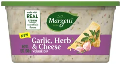 Marzetti Garlic, Herb & Cheese Veggie Dip - 12 oz
