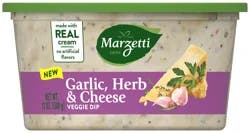 Marzetti Garlic, Herb & Cheese Veggie Dip - 12 oz
