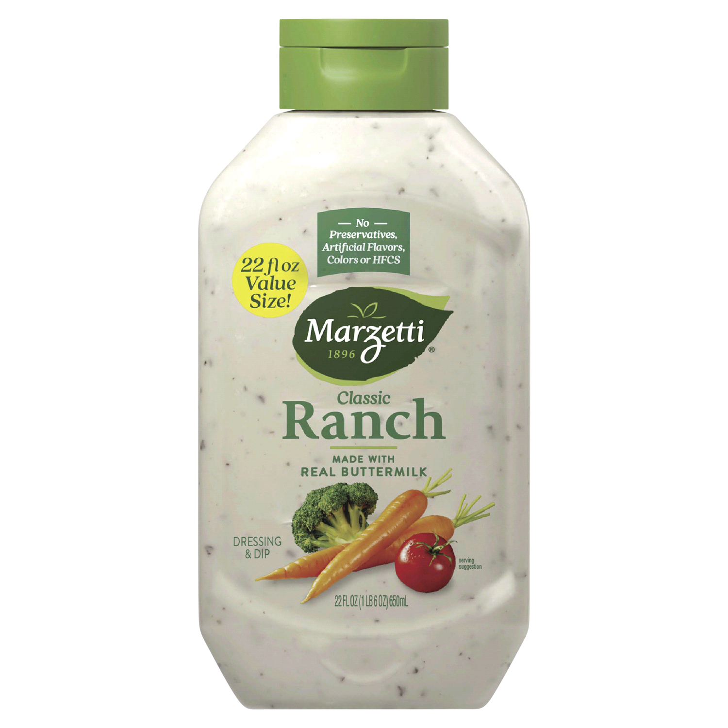 slide 1 of 2, Marzetti Classic Ranch Dressing & Dip 22 fl. oz. Squeeze Bottle, 22 oz