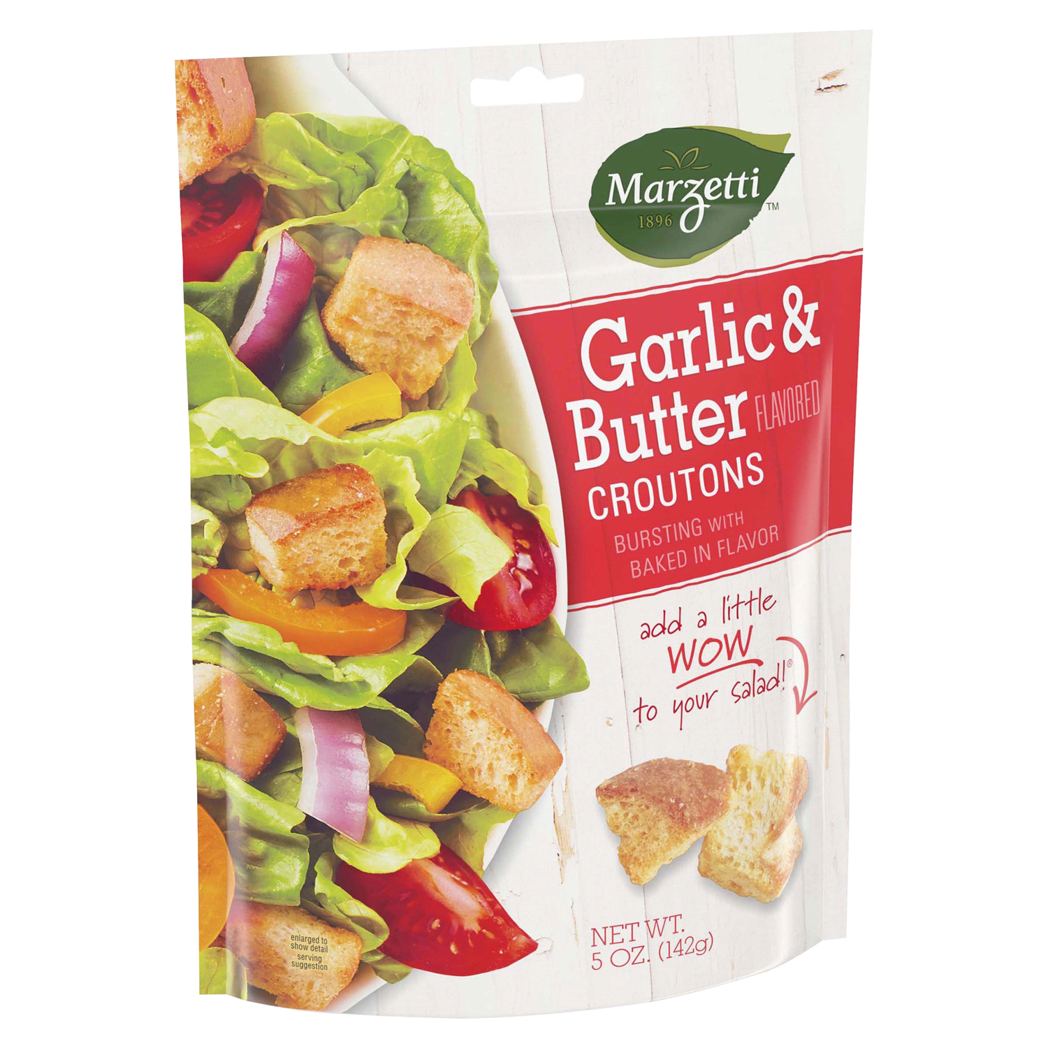 slide 2 of 4, Marzetti Garlic & Butter Flavored Croutons 5 oz. Bag, 5 oz