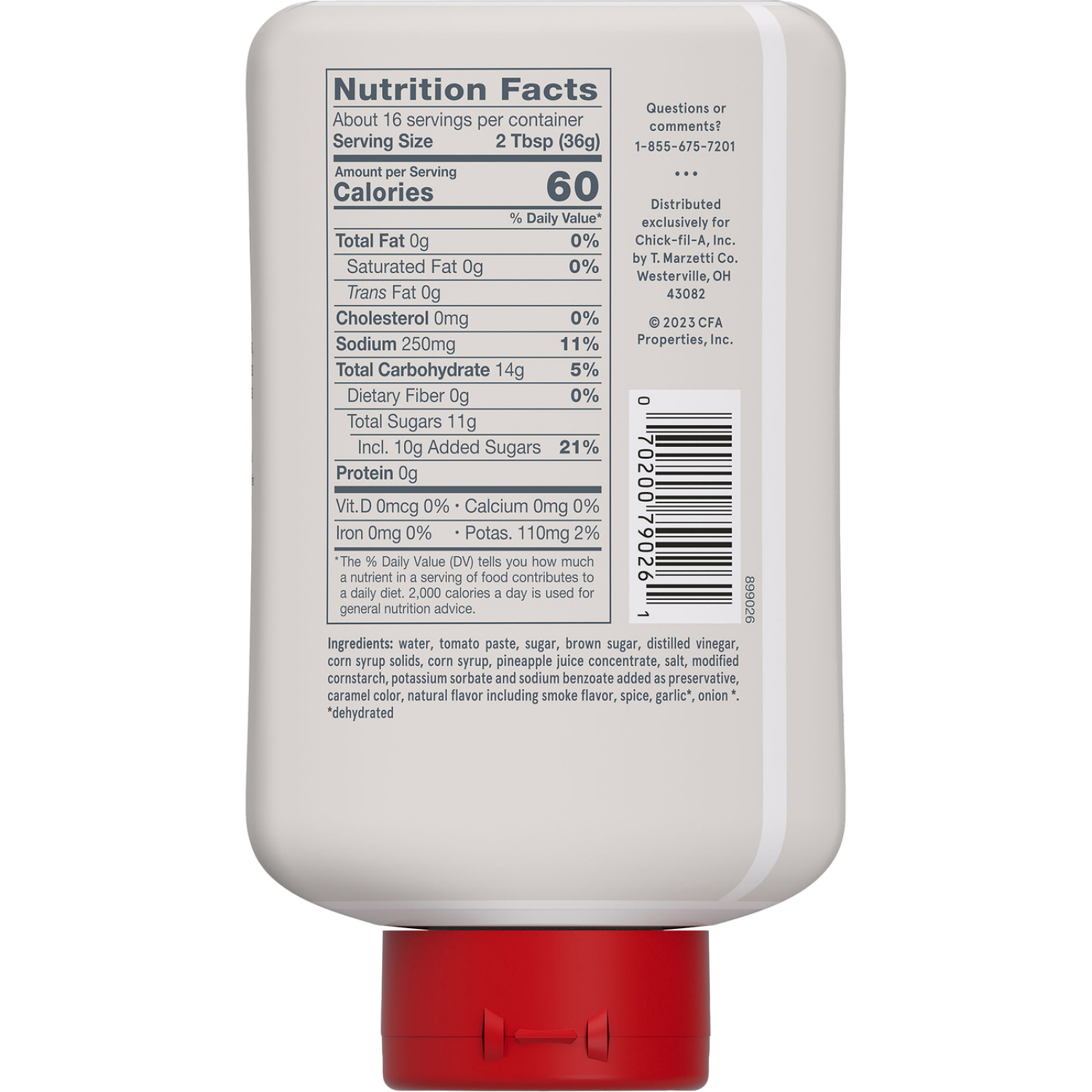 slide 2 of 3, Chick-fil-A Barbeque Sauce, 16 fl oz