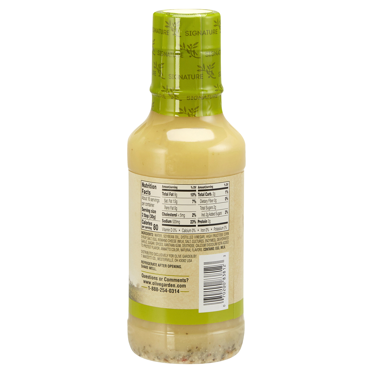 slide 2 of 2, Olive Garden Italian Kitchen Signature Italian Dressing 16 fl. oz. Bottle, 16 fl oz