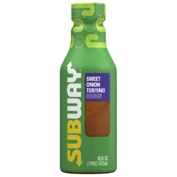 Subway Sweet Onion Teriyaki Sauce 16 fl oz