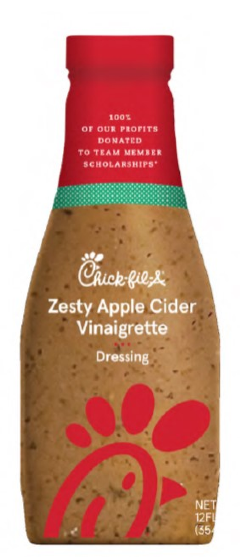 slide 1 of 9, Chick-Fil-A Zesty Apple Vinaigrette Dressing, 12 oz, 12 oz