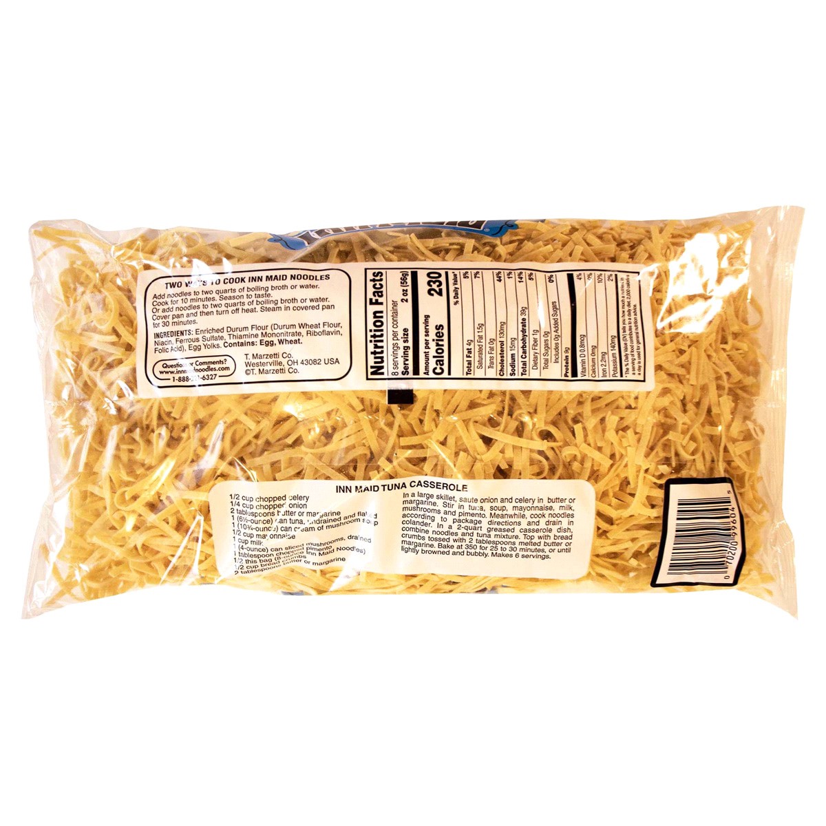 slide 2 of 2, Inn Maid Egg Noodles, Medium, 16 oz