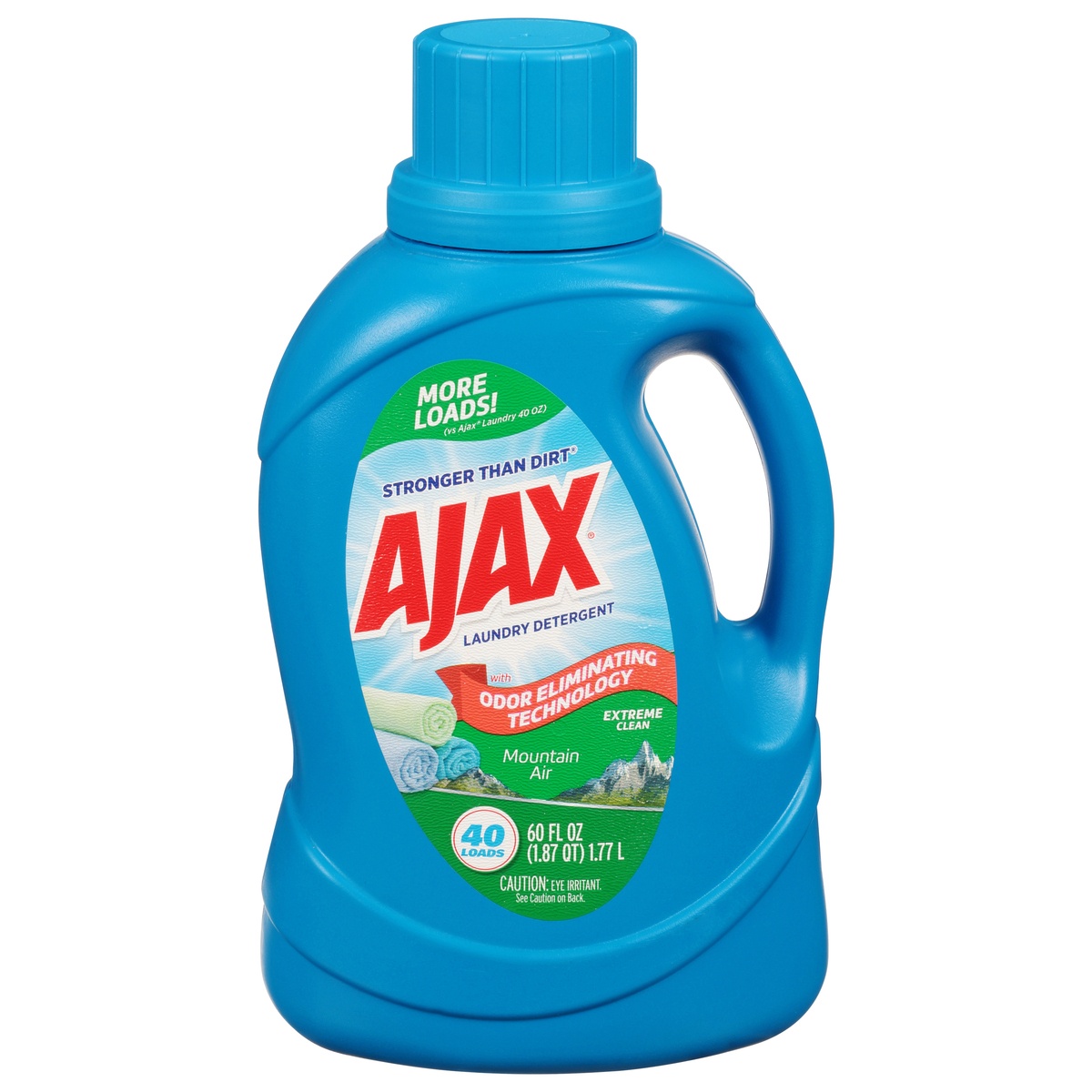 slide 1 of 6, Ajax Mountain Air Laundry Detergent 60 fl oz, 60 fl oz