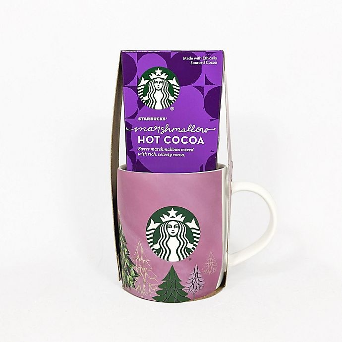 Starbucks Marshmallow Hot Cocoa & Mug Gift Set 2 ct