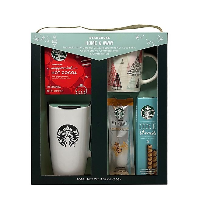 slide 4 of 4, Starbucks Home & Away VIA & Cocoa Gift Set, 1 ct