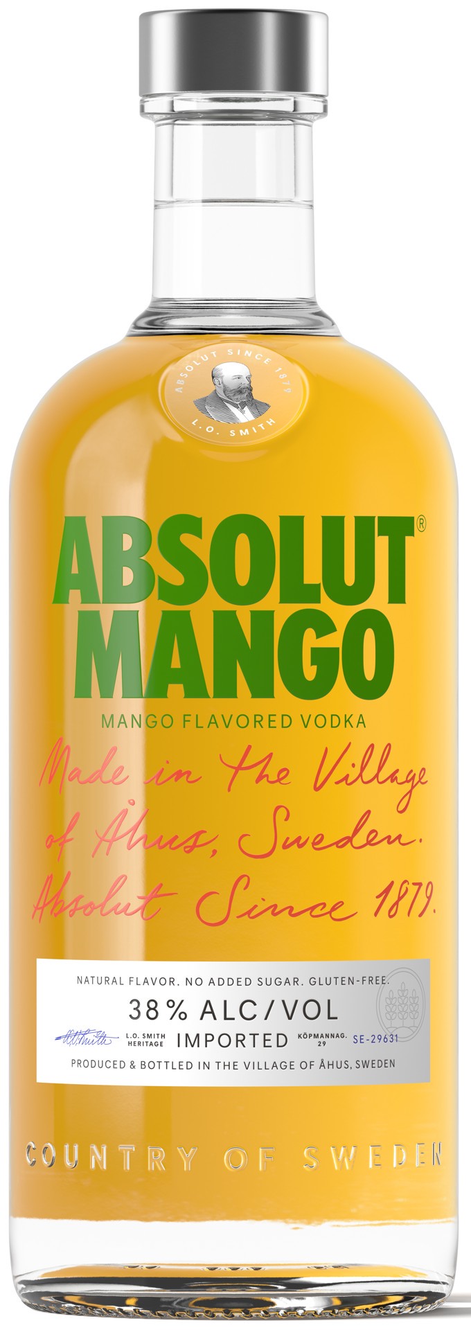 slide 1 of 8, Absolut Mango Flavored Vodka, 750 mL Bottle, 38% ABV, 750 ml