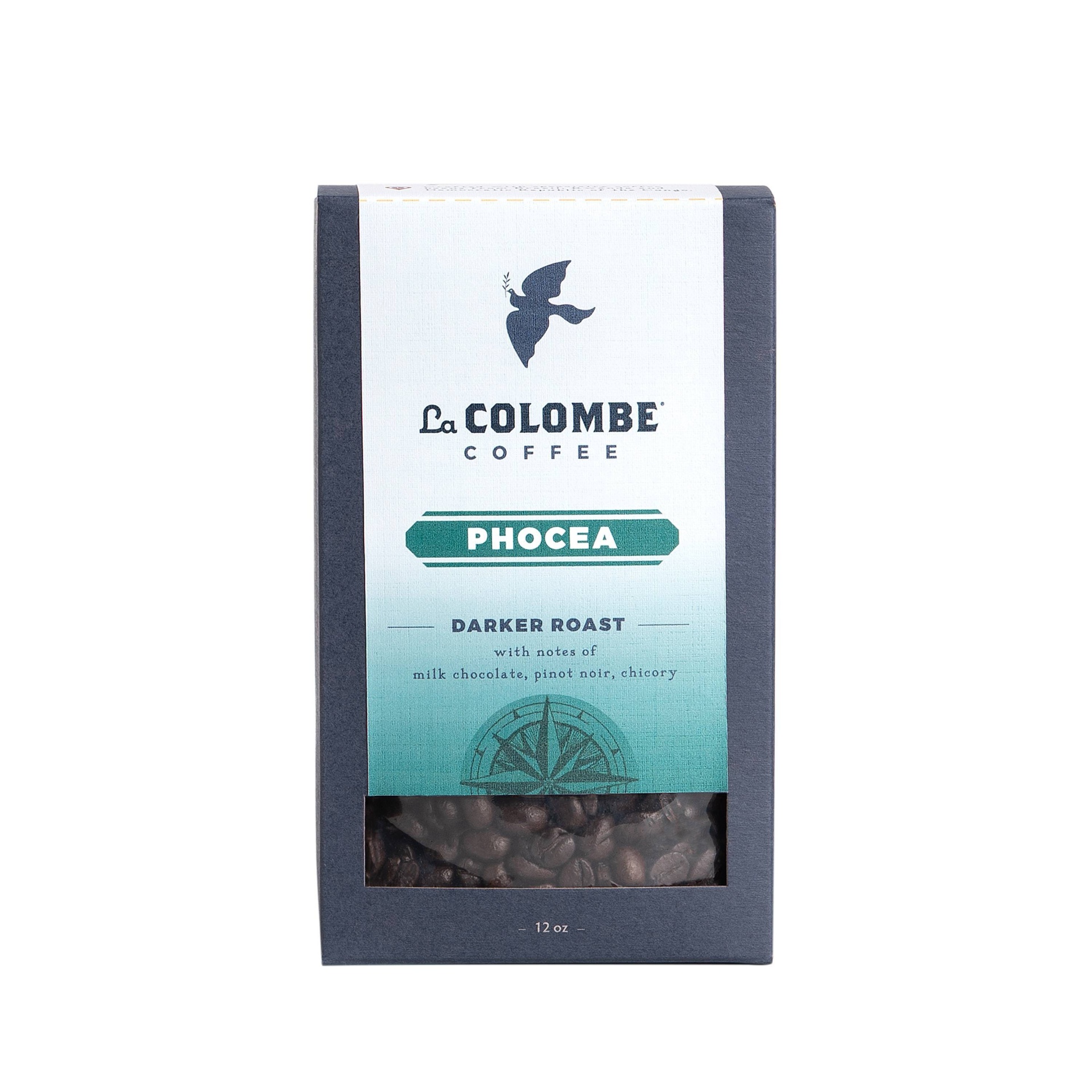slide 1 of 3, La Colombe Phocea Whole Bean Dark Roast Coffee, 12 oz