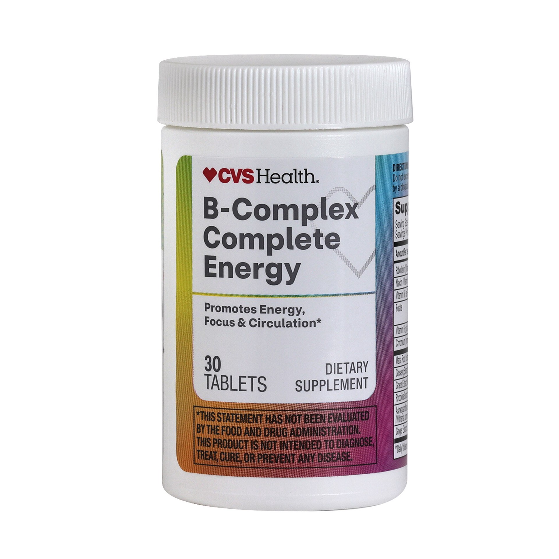 slide 1 of 1, CVS Health B Complex Complete Energy Tablets, 5 oz
