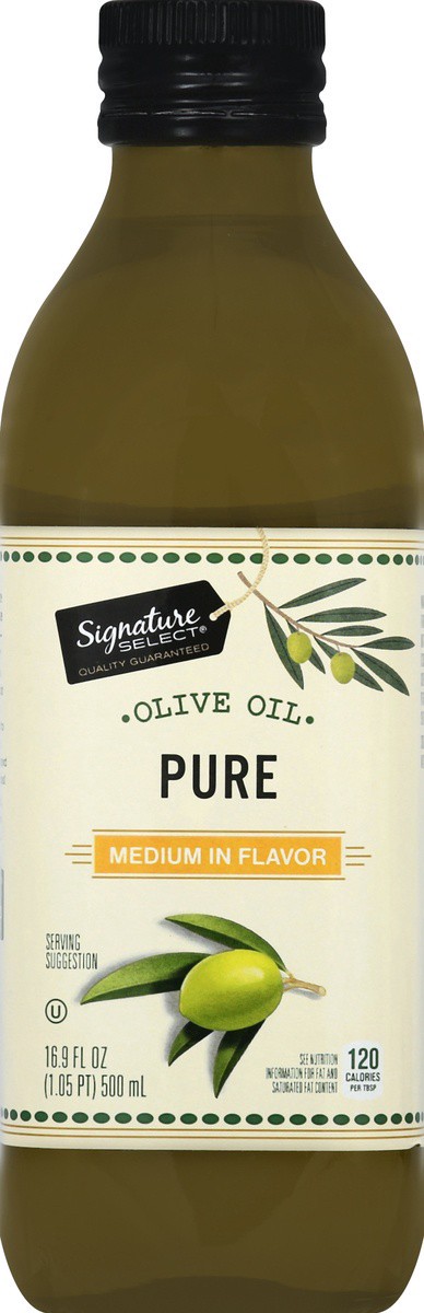 slide 4 of 7, Signature Select Pure Olive Oil 16.9 fl oz, 16.9 fl oz