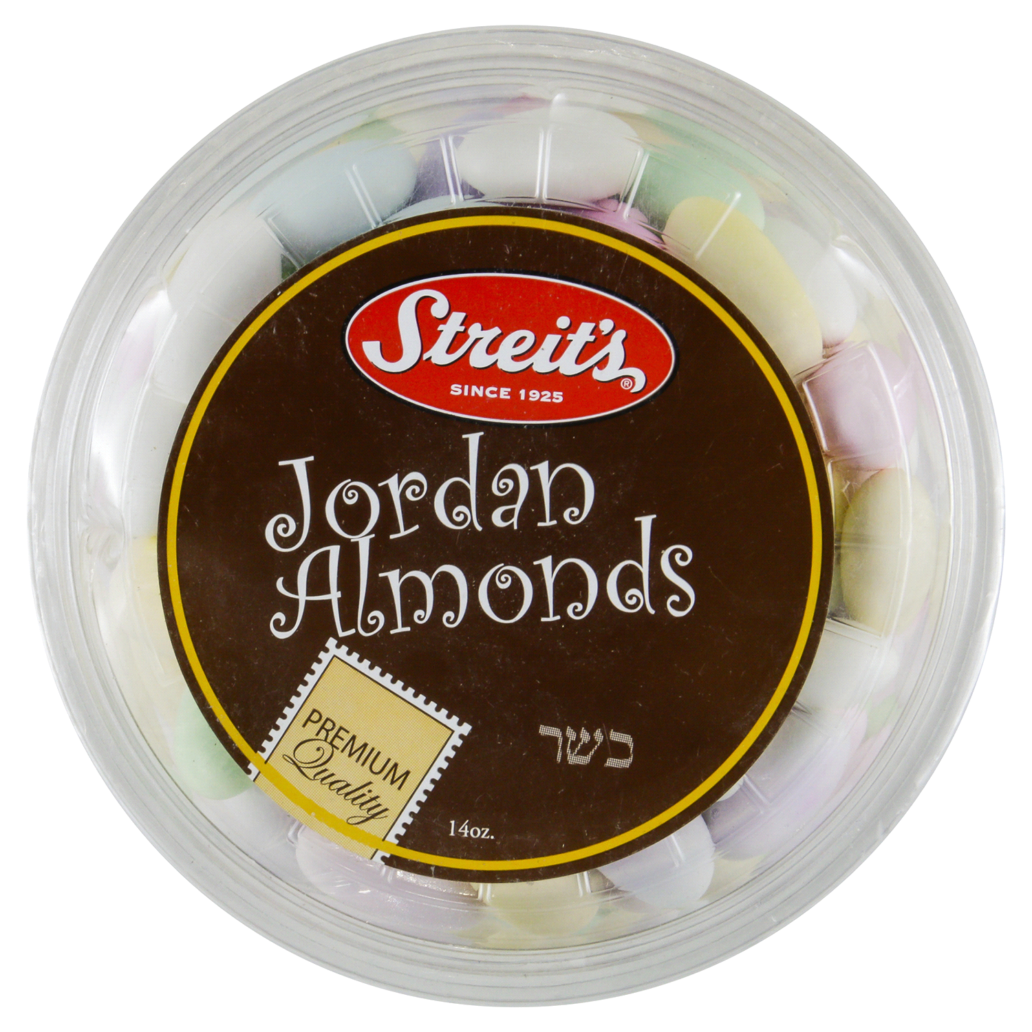slide 4 of 4, Streit's Jordan Almonds 14 oz, 14 oz